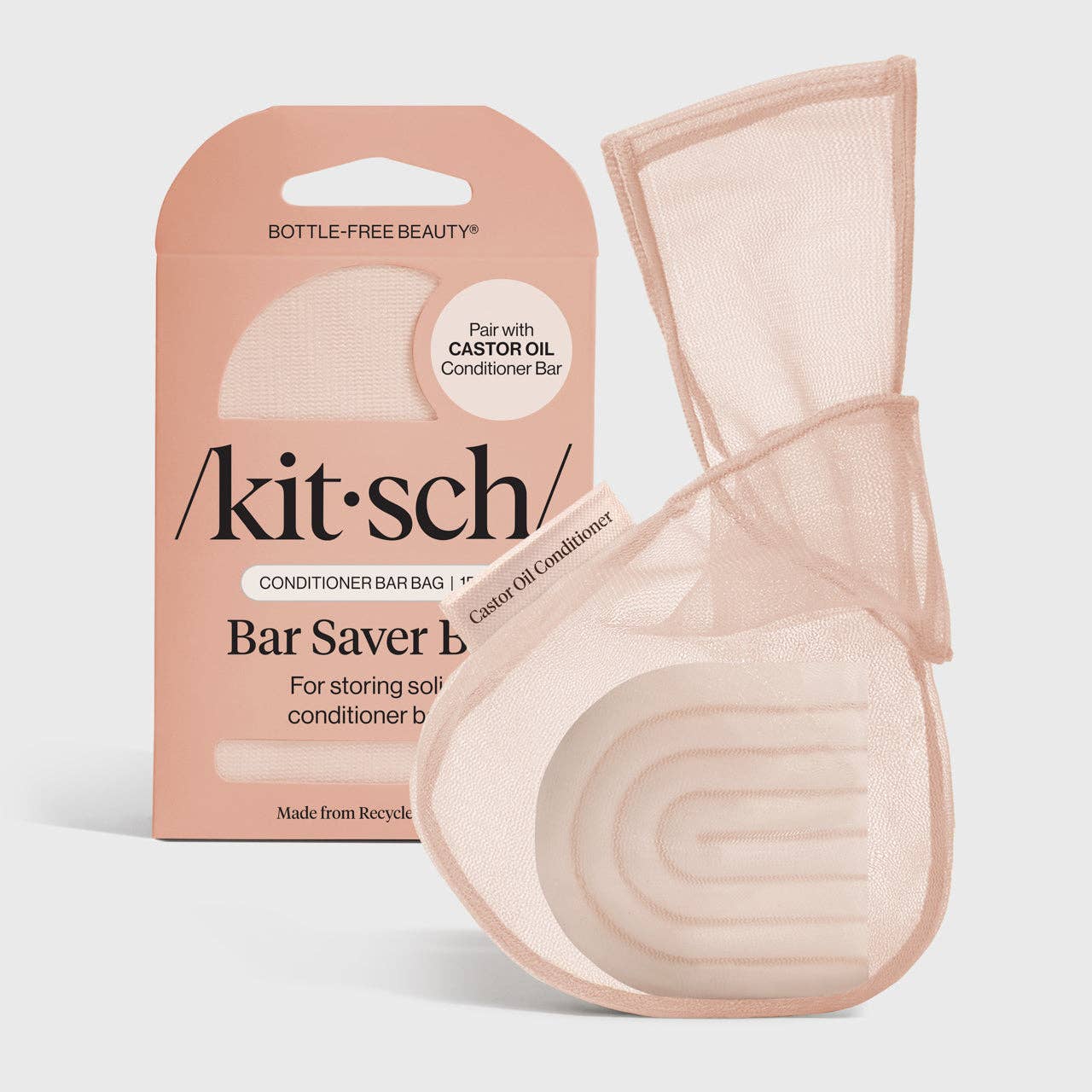 kitsch bar saver bag with packaging on a light grey background