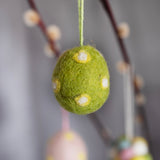 Handmade Felt Small Easter Eggs (Set of 5)