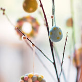 Handmade Felt Small Easter Eggs (Set of 5)