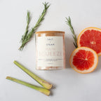 Main Squeeze - Grapefruit and Rosemary Bath Salts, 432g Jar