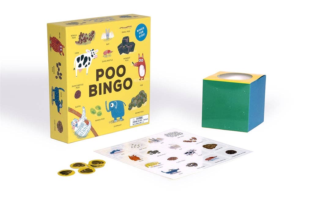 Poo Bingo Board Game