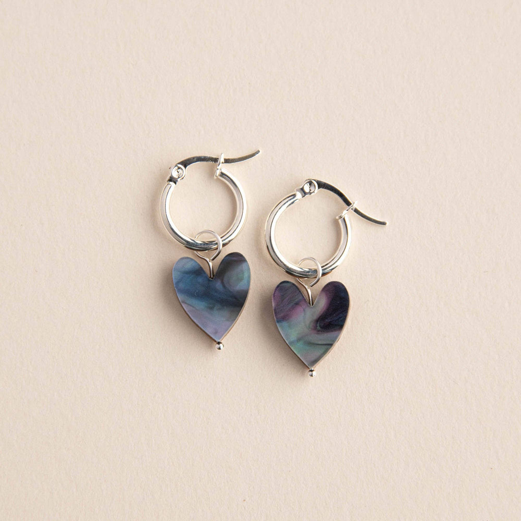 Love Grows Here Hoops : Mermaid