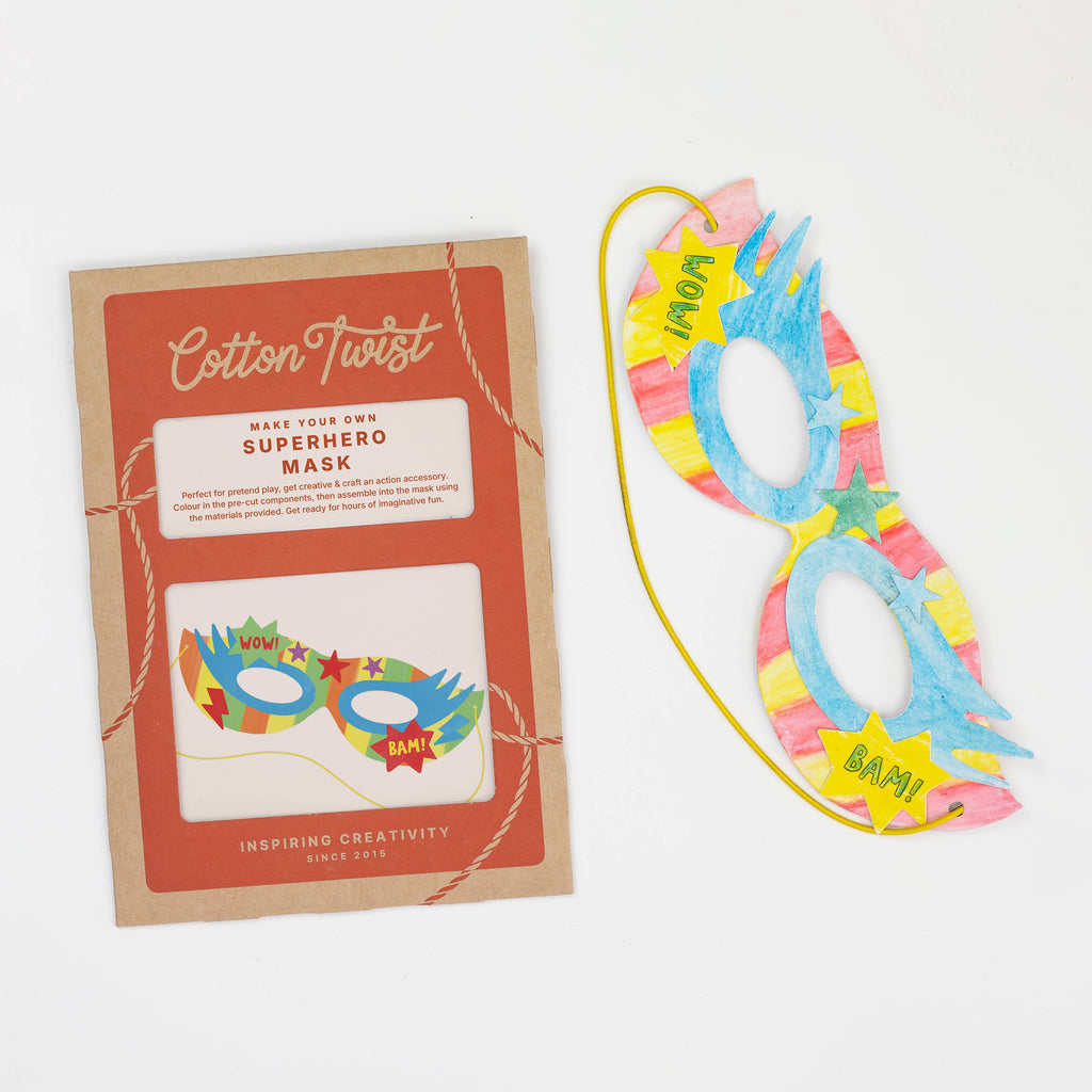 Make Your Own Superhero Mask