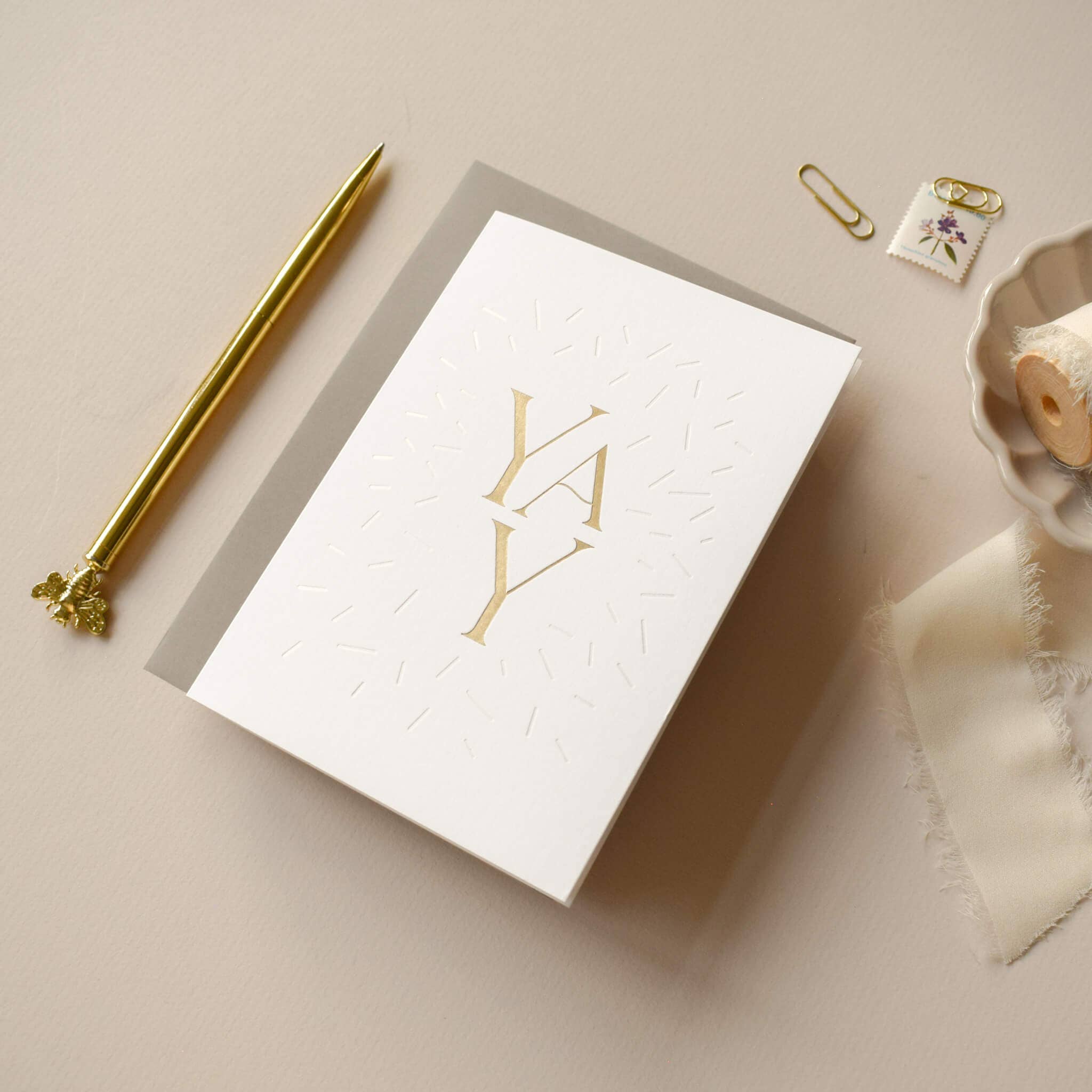 YAY - Luxury Greeting Card