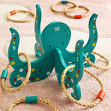 Happy Octopus Wooden Hoopla