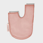 Mesh Kitsch shampoo bar saver bag with on a light grey background