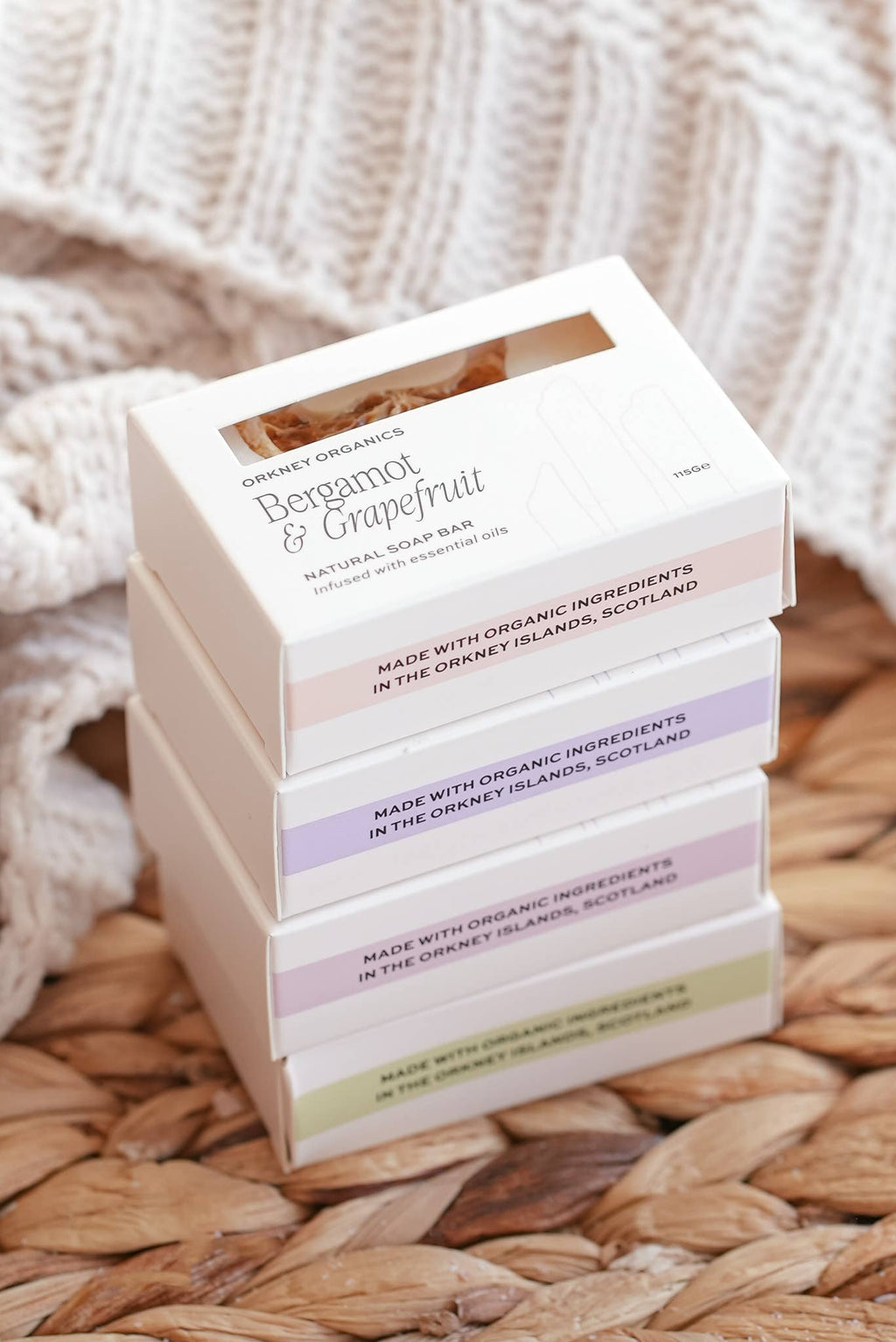 Pink Clay & Geranium Organic Soap Bar | Scottish Made