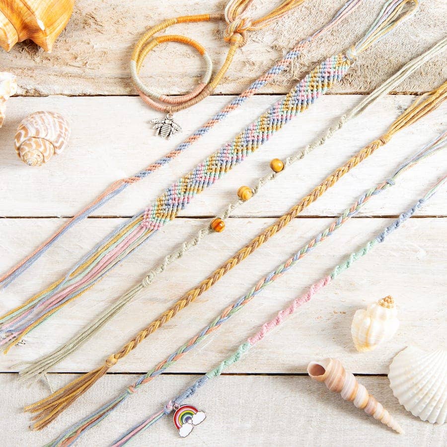 Friendship Bracelet Kit: Over the Rainbow