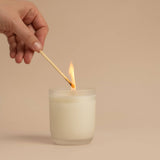 Amber, Bergamot & Vanilla scented candle