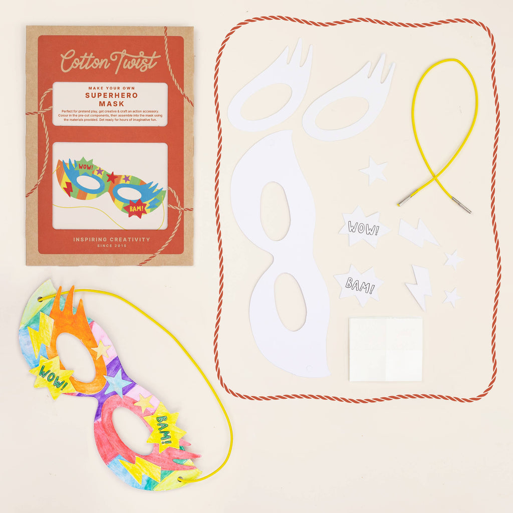 Make Your Own Superhero Mask