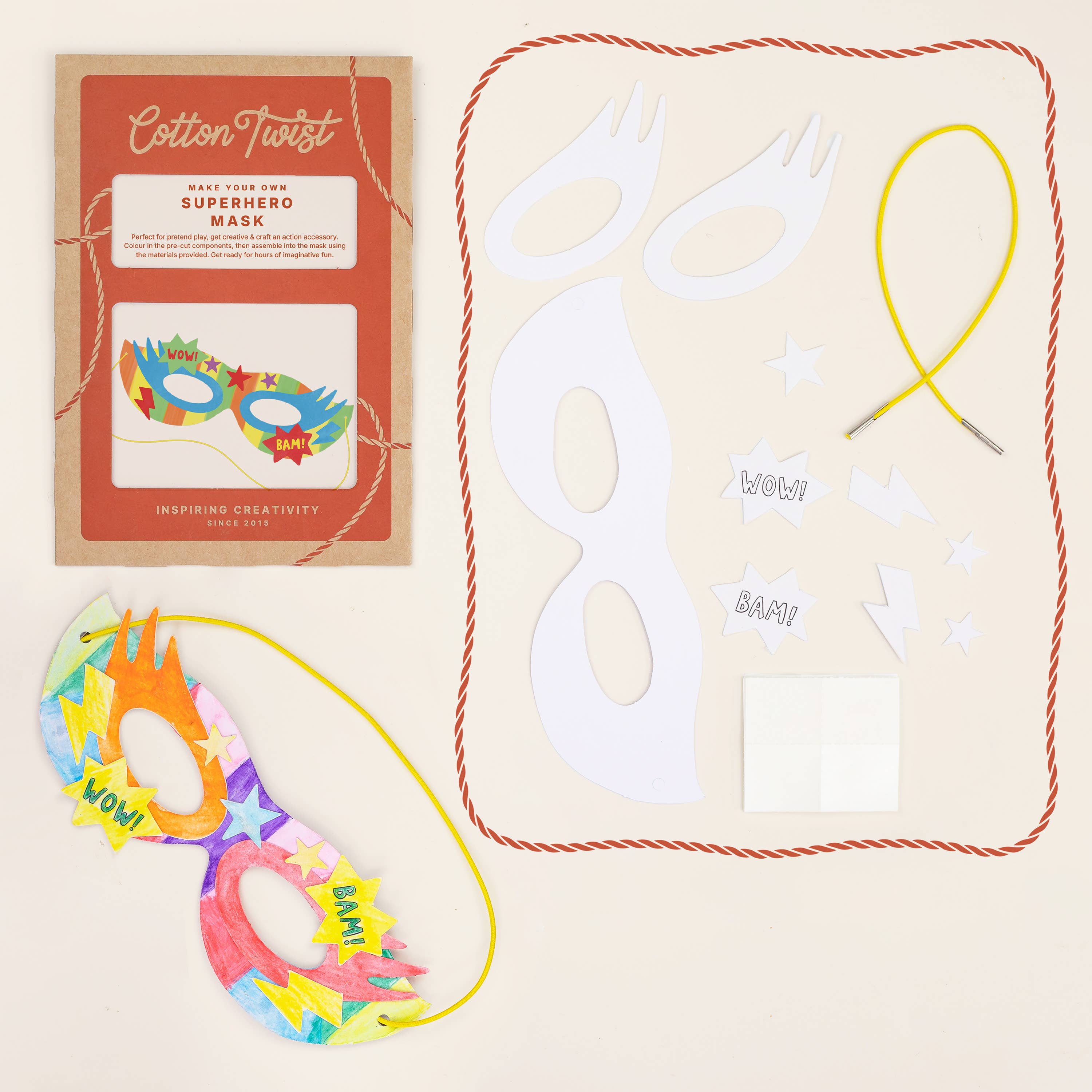 Make Your Own Superhero Mask