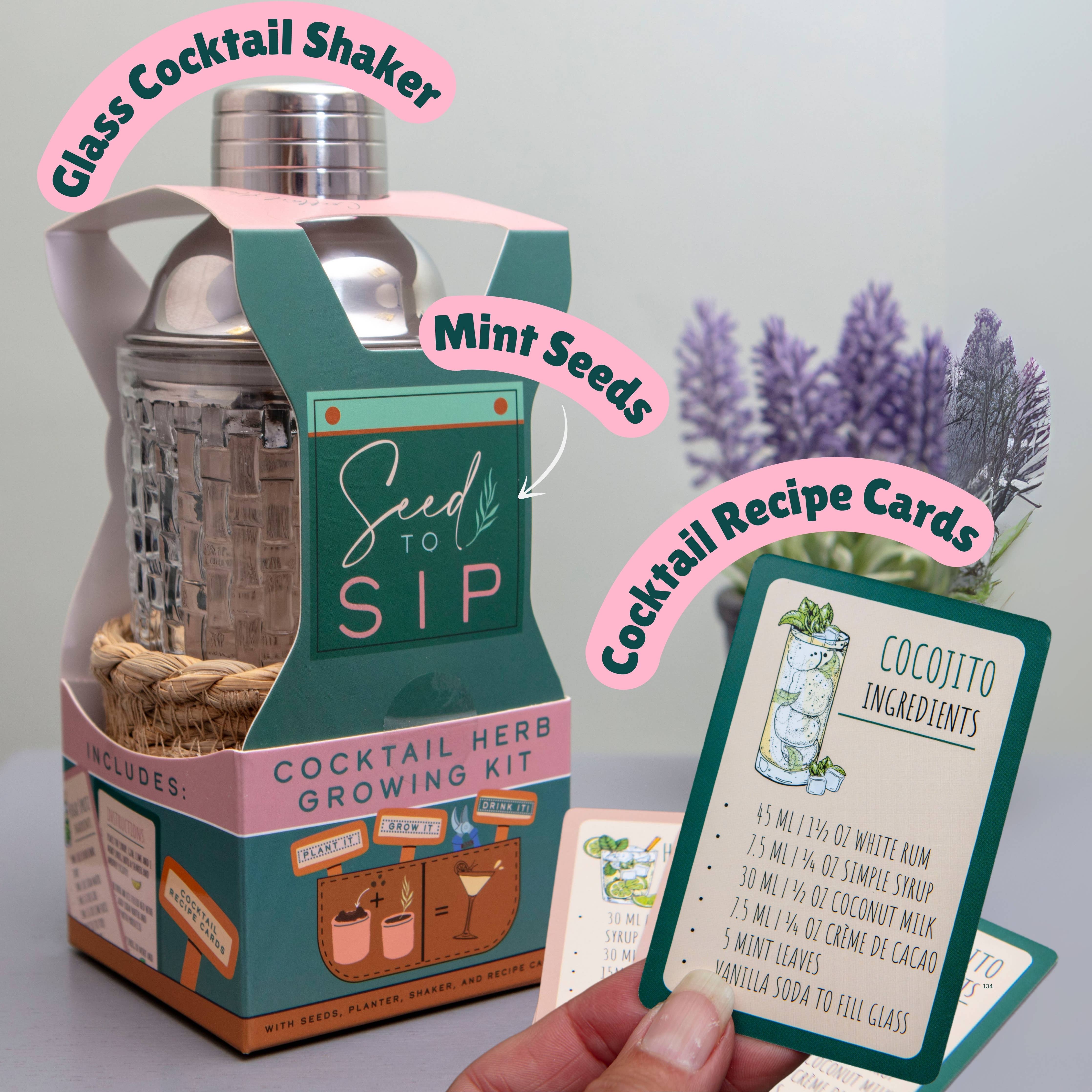 Seed to Sip | Grow Your Own Cocktails Gift Set