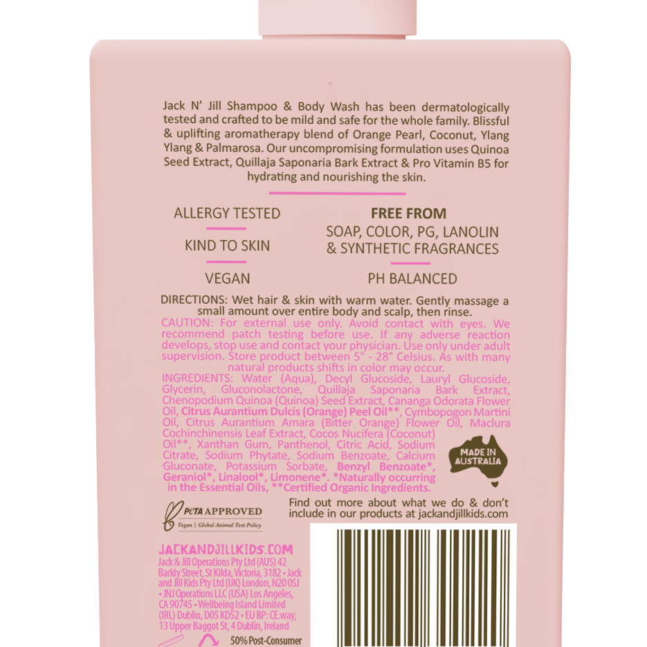 Shampoo & Body Wash | 300mL