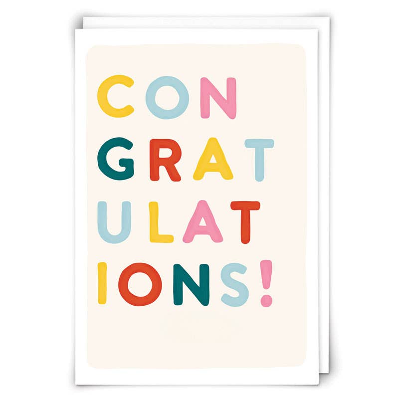Congratulations - Greeting Card