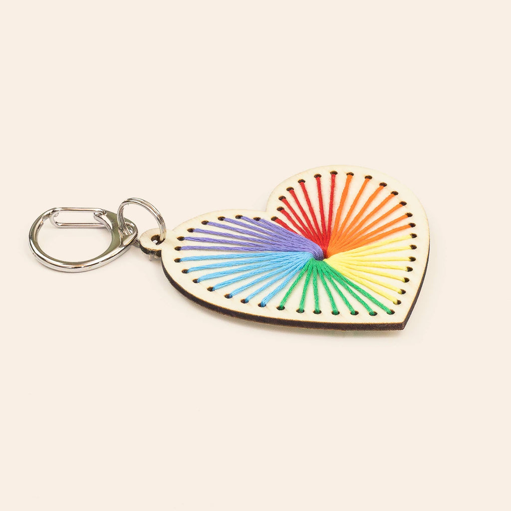 Heart Keyring Craft Kit