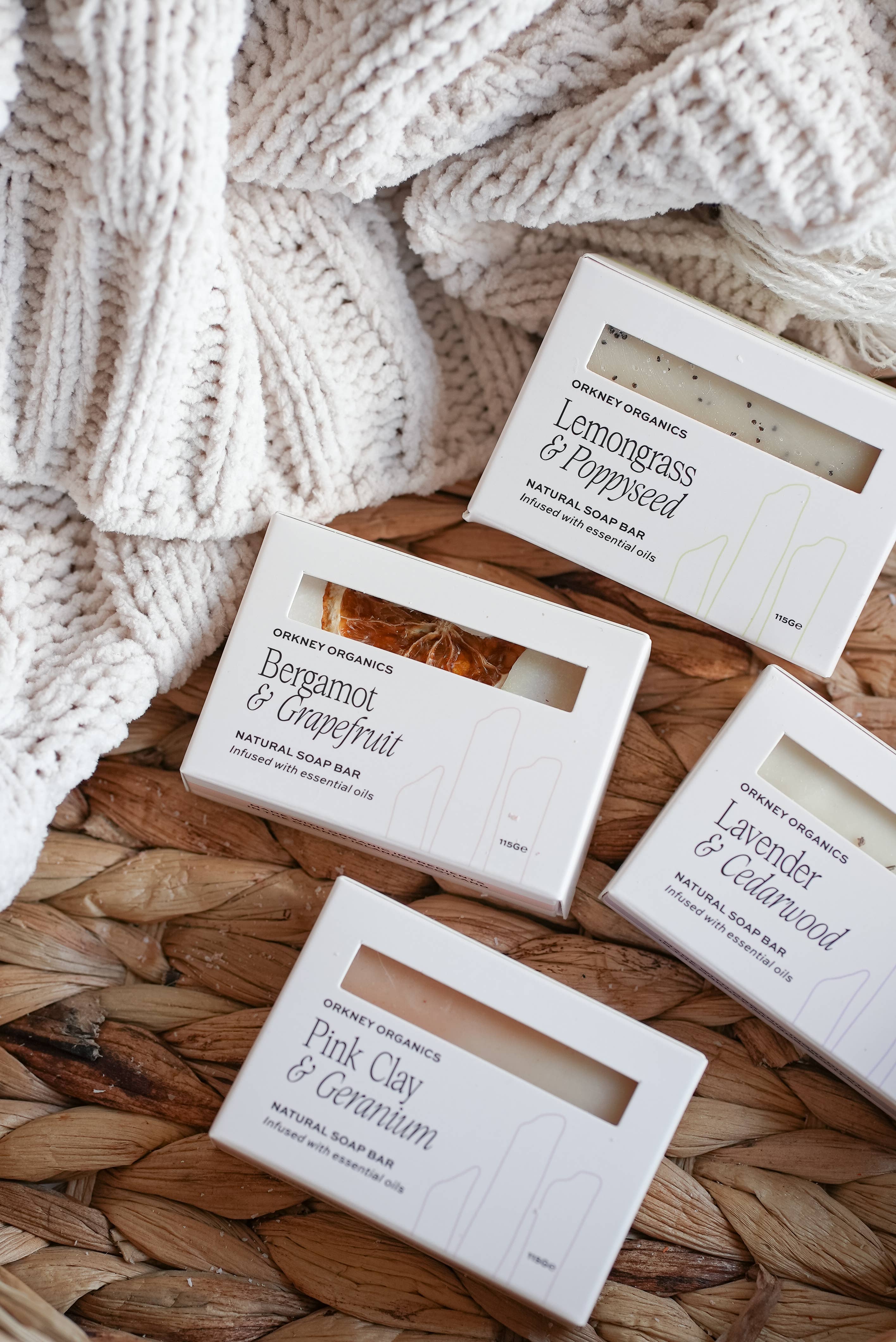 Lemongrass & Poppyseed Organic Soap Bar | Scottish Made