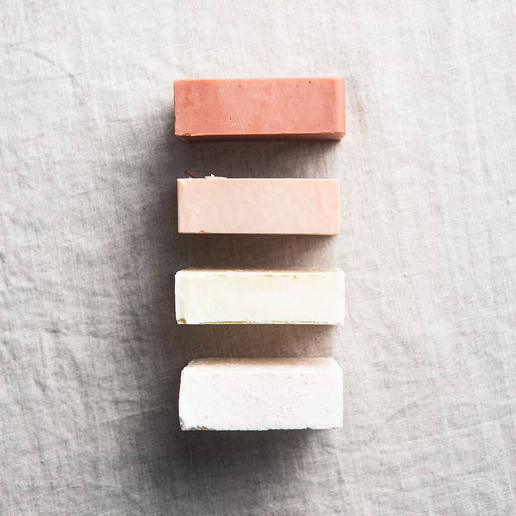 Lavender + Geranium Soap -Vegan, Cruelty Free + Plastic Free: With Packaging £6.00