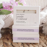 Lavender & Cedarwood Organic Soap Bar | Scottish Made