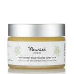 Jar of Nourish London antioxidant multi-tasking super balm on a white background