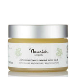 Jar of Nourish London antioxidant multi-tasking super balm on a white background