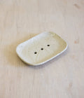 Handmade Ceramic Soap Dish with FREE vegan soap