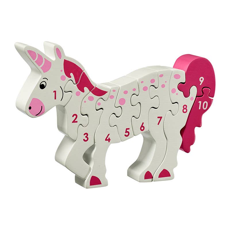 Unicorn Numbered Puzzle