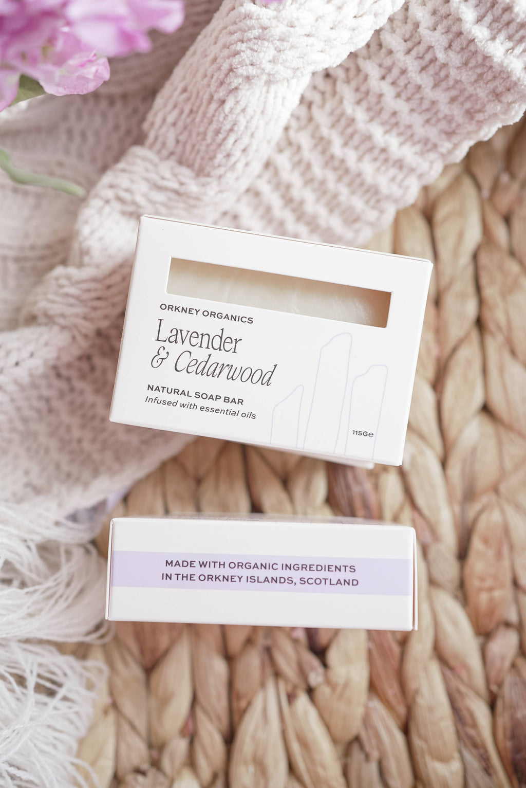 Lavender & Cedarwood Organic Soap Bar | Scottish Made