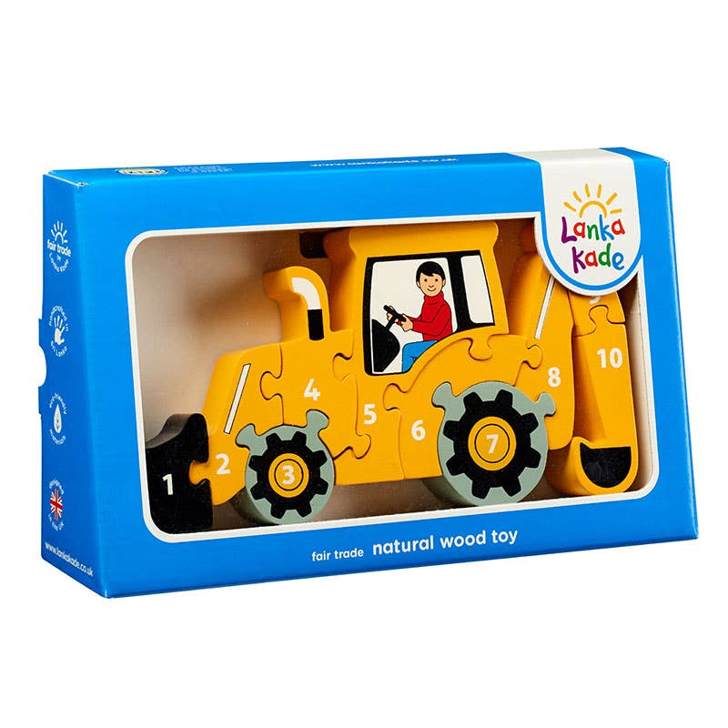 Digger Numbered Puzzle