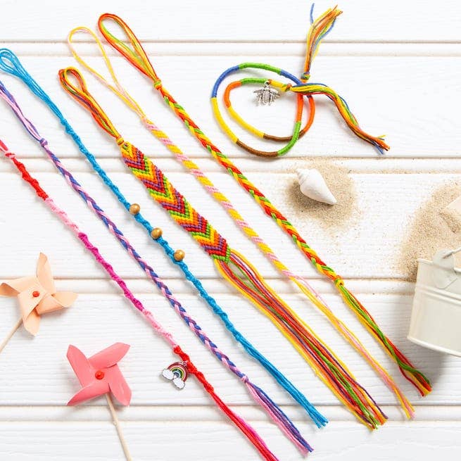 Friendship Bracelet Kit: Over the Rainbow