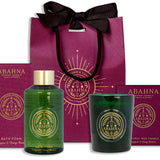 Frangipani & Orange Blossom Bathe by Candlelight Gift Set
