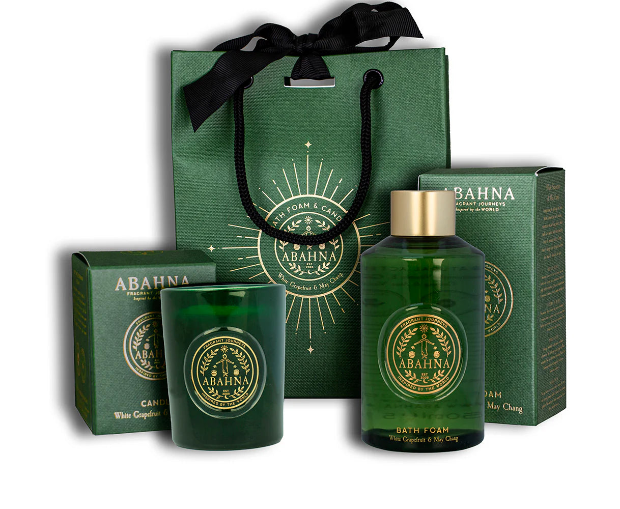 White Grapefruit & May Chang Bathe by Candlelight Gift Set